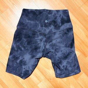 Lululemon align shorts diamond dye high rise size 6